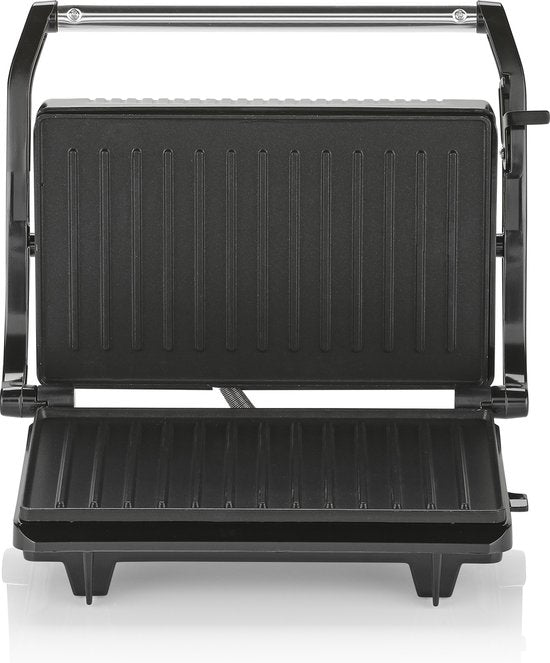 Tristar Kontaktgrill – GR-2846 – 700 W – Sandwichtoaster – 22,5 x 14 cm Grillfläche – Aluminium