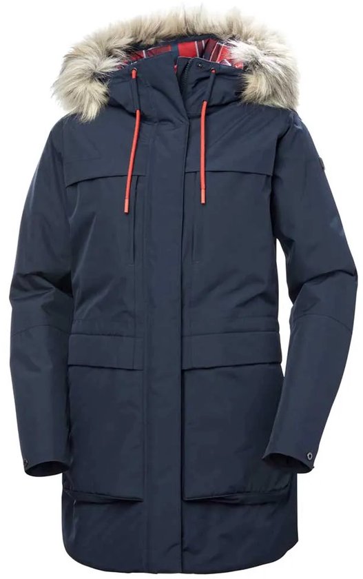 Helly Hansen Coastal Parka Blau S Frauen