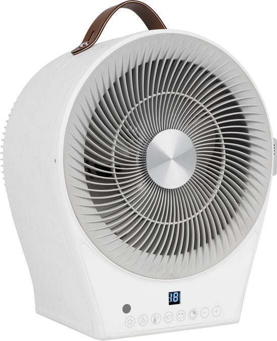 Tristar Ventilator mit Wärmefunktion KA-5160 Fernbedienung und digitale Steuerung - Für Raum 25m² - Weiß