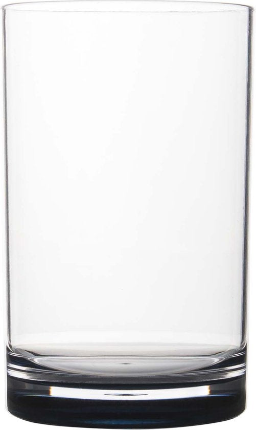 Gimex – Colour Line – Wasserglas – Sky – 320 ml – 4 Stück