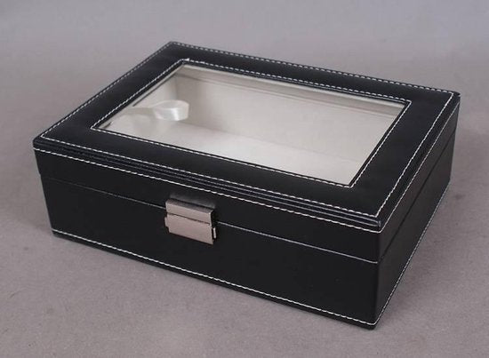 Deluxa Gläseraufbewahrungsbox - Aufbewahrungsbox - Aufbewahrungsschrank - 6 Gläser