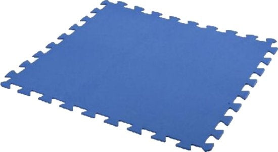 Free and Easy Schwimmbadfliesen Schaum blau 50 x 50 cm - 18 Stück - 4,5m²,