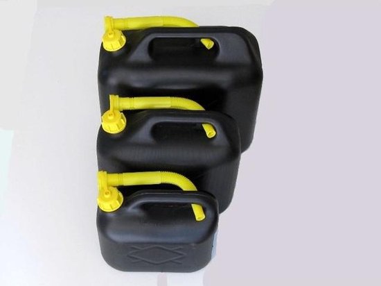 All Ride Kanister – 20 l – mit Ausgießer – schwarz – für Benzin