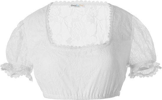 Dressforfun Dirndlbluse Franzi – Damen – Größe XL