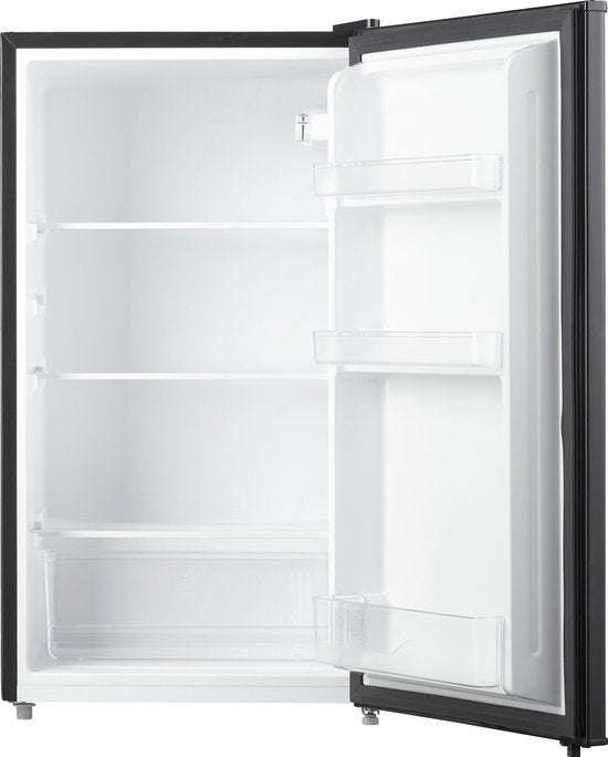 Tomado TLT4702B - Tischkühlschrank - 93 Liter - 3 Ablagen - Energielabel E - Schwarz