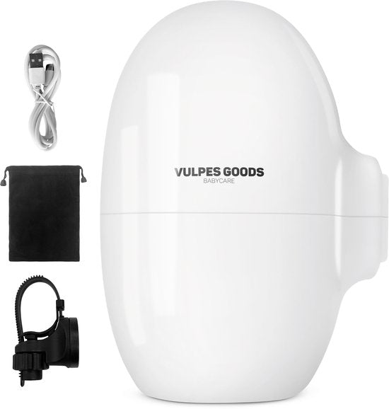 Vulpes Goods® BabyCare - Babywippe für Kinderwagen - Babyschaukel - Babywippe - Automatisches Wippen - Inkl. Reisetasche - PRO Version
