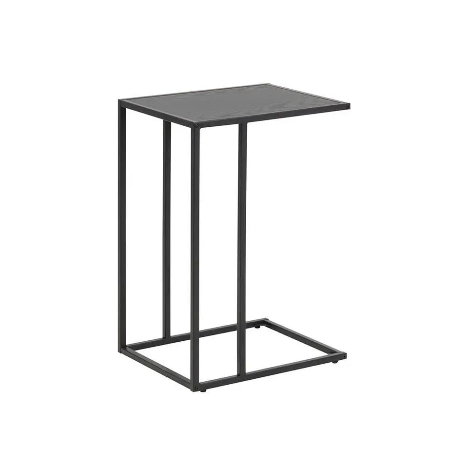 Lisomme Vic Beistelltisch aus Holz – 43 x 35 cm – Schwarz