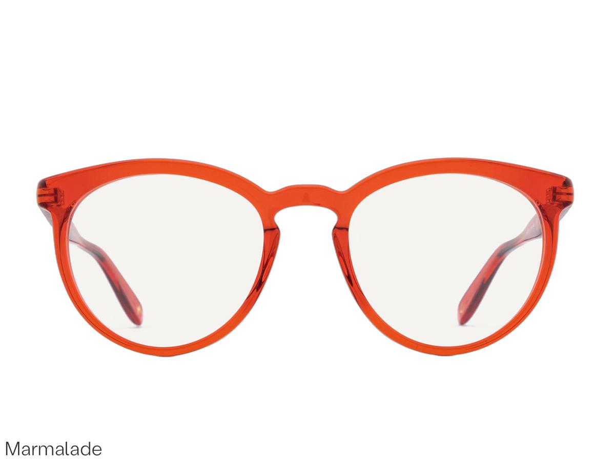 Dick Moby Aalborg Sonnenbrille – biologisch abbaubares Acetat – UV400-Gläser von ZEISS – Größe 51-21-145 mm – Marmalade