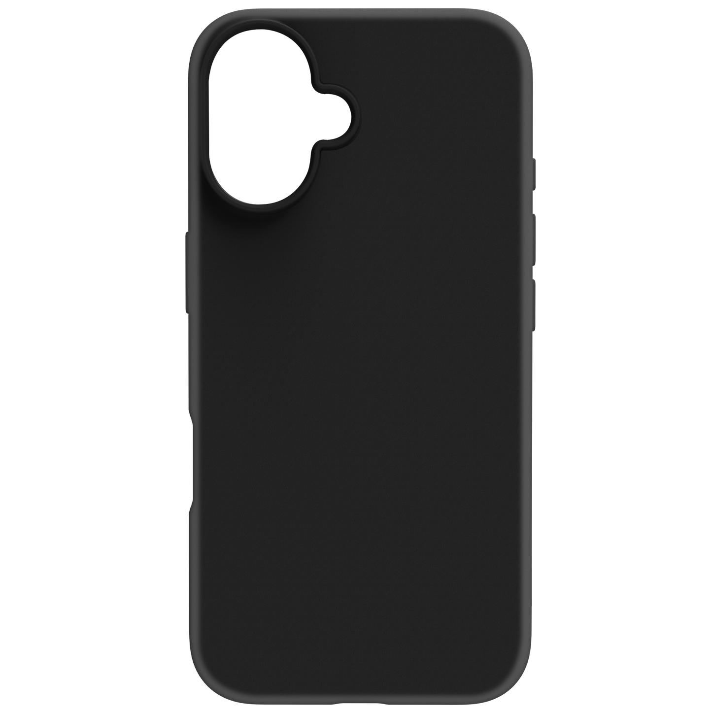 BeHello Tasche iPhone 16 Soft Touch - MagSafe - Schwarz