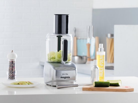 Magimix - Mini Plus - Küchenmaschine - Matt Chrom