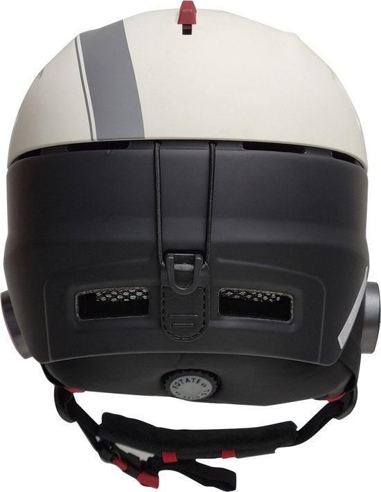Livall - Smart Skihelm RS1 - Stereo Speakers - Sprachsteuerung - Größe Medium - Weiß