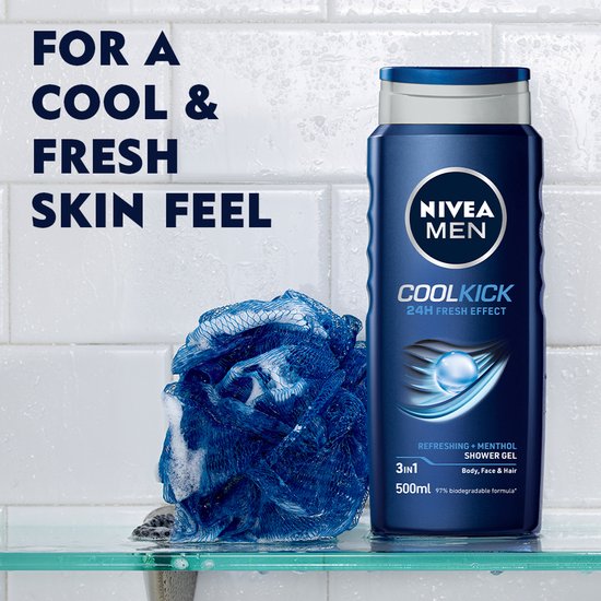 NIVEA MEN Cool Kick Duschgel