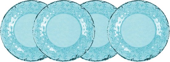 Gimex – Stone Line – Tiefes Tablett – Opal – 4 Stück