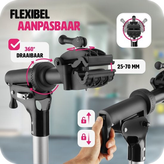 tectake - Fahrradreparaturständer Jan - klappbarer/höhenverstellbarer Montageständer - geeignet für E-Bikes/Elektrofahrräder - 404919