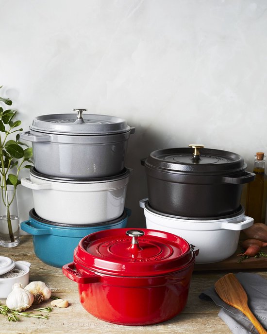 Staub-Bratpfanne – rund – 24 cm – Grenadine