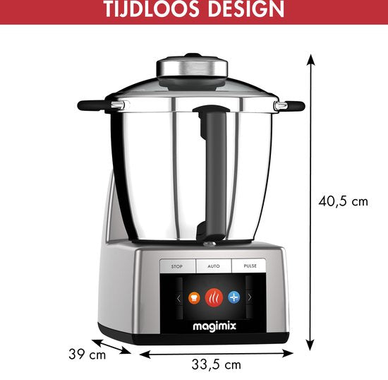 Magimix - Cook Expert XL - Induktion - Matt Chrom