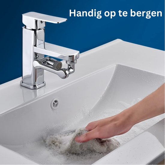 Urban State Wasserhahnverlängerung - Wasserhahnaufsatz - Wasserhahnverlängerung - 1080° drehbar - universal