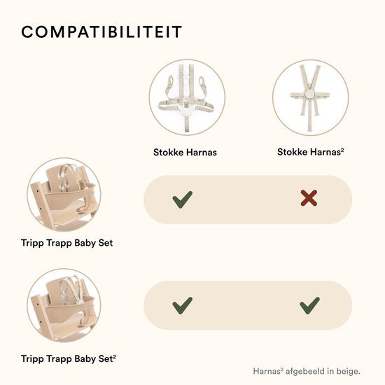 Stokke Tripp Trapp Sicherheitsgurt Schwarz 2