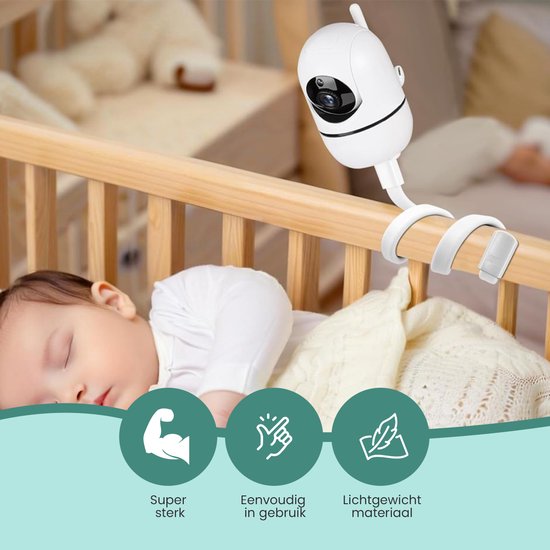 Innovaland – Babyphone-Halterung – Universal – Flexibel – Kamera-Babyphone-Halterung – Baby Phone – Ständer – Babyphone-Halterung