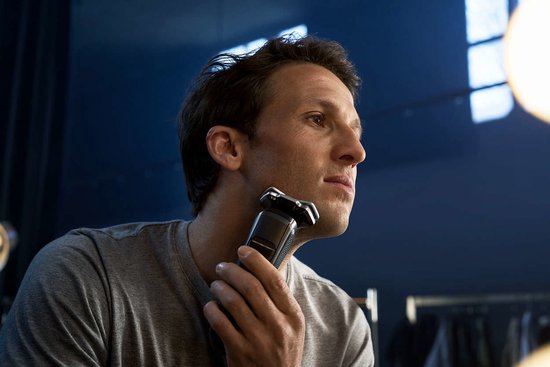 Philips Shaver Series 8000 S8697/35 - Elektrischer Rasierer für Männer - Nass- und Trockenrasur - Grau