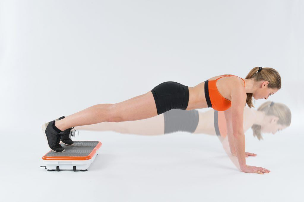 Vibro Shaper Deluxe Vibrationsplatte – Fitnessgerät – 99 Geschwindigkeitsstufen – 100 kg