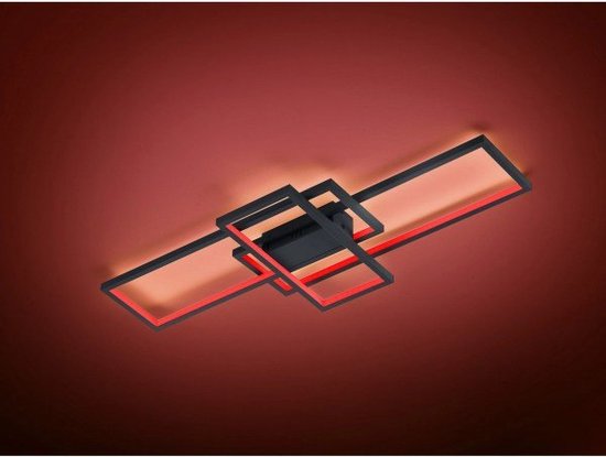 TRIO THIAGO – Deckenleuchte – Anthrazit – inkl. 1x SMD 36 W – Kabelschalter – schwenkbar – FLEX – Connect