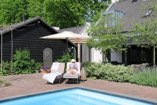 PimXL Sonnenschirm - Ø300cm - Weiß