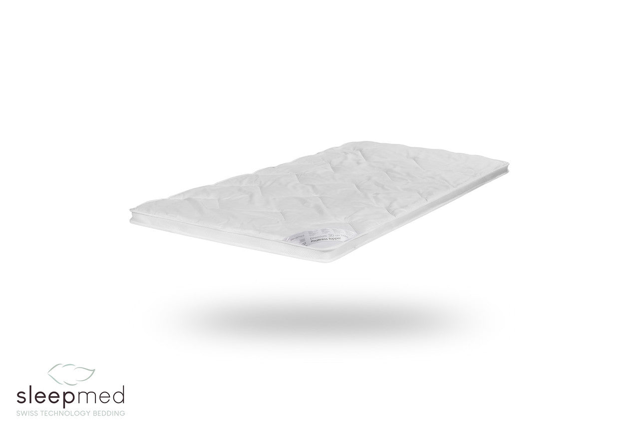 Premium 3D Air Hotel Top Matratze 180x200 cm - Luxus Komfort in Weiß