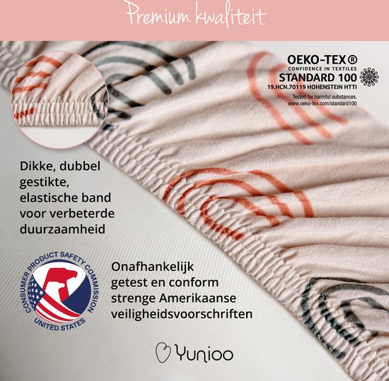 Yunioo Universal Wiegenlaken Set │ Spannbetttuch Baby für Kinderwagen, Wickelkorb und Moseskorb │ Wickelauflagebezug │ Umstandsgeschenk Babyparty │ 3er Pack │40x80 cm elastisch