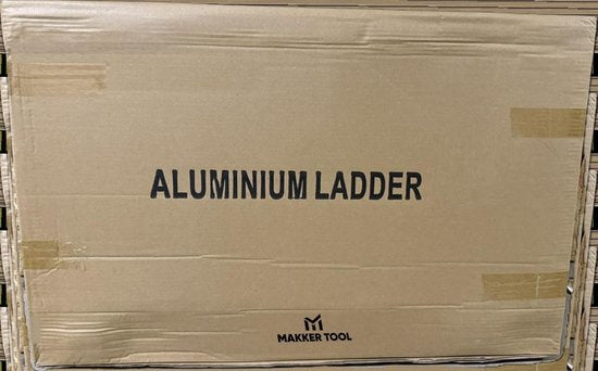 Makker Tool Teleskopleiter 3,2 Meter – Stabilisierungsfuß & Soft-Close