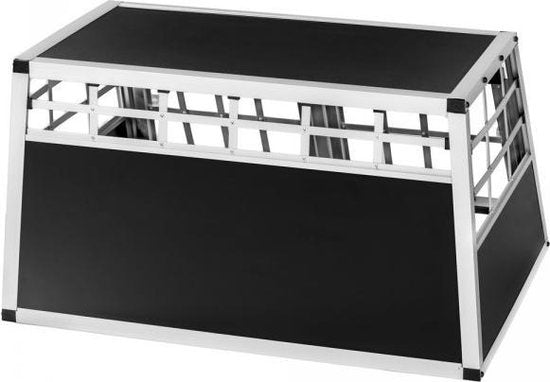 tectake Autobank - Hundebank - 89 x 69 x 50 cm
