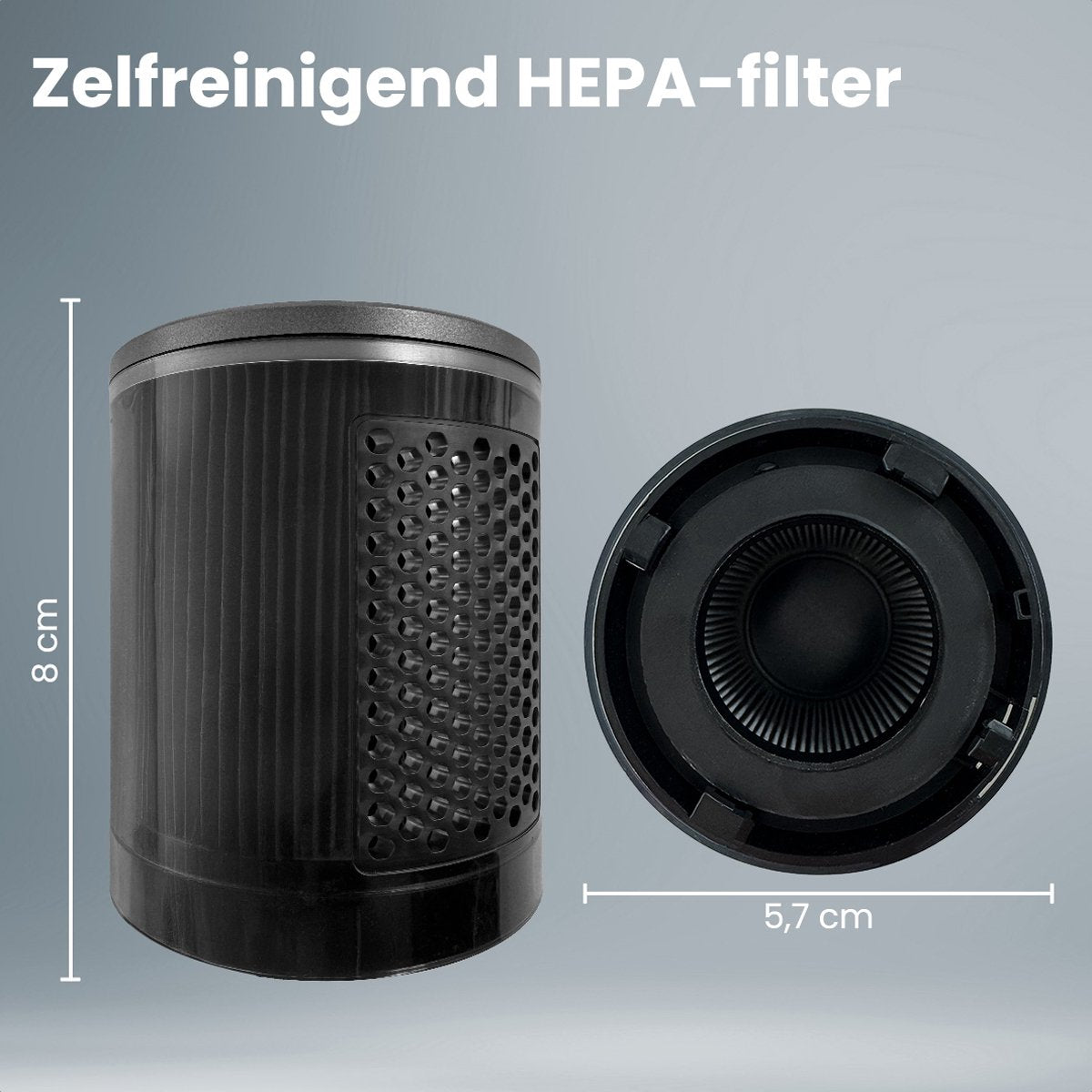 Auronic - HEPA-Filter - Schwarz