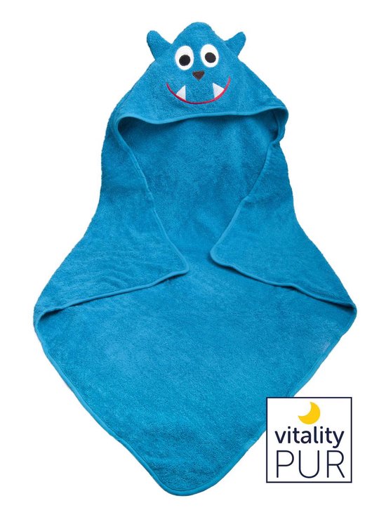Vitality Pur - Babyhandtuch - 100% Baumwolle - Bademantel Panda