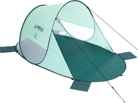 Bestway Pop-up Strandzelt - Pavillo - 200x120x90 - Grün - UPF 80 Sonnenschutz - 2 Personen