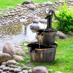 Coast Springbrunnen Ornament - 45,5 x 41 x 68 cm - Bronze