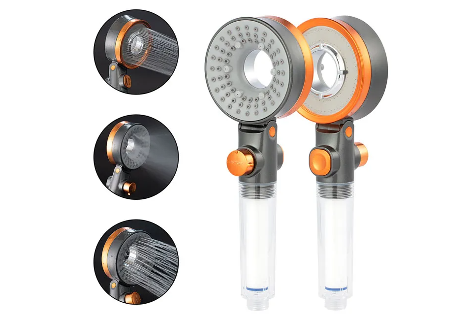 Home & Cmfort Wassersparender Duschkopf 3 in 1 mit Filter