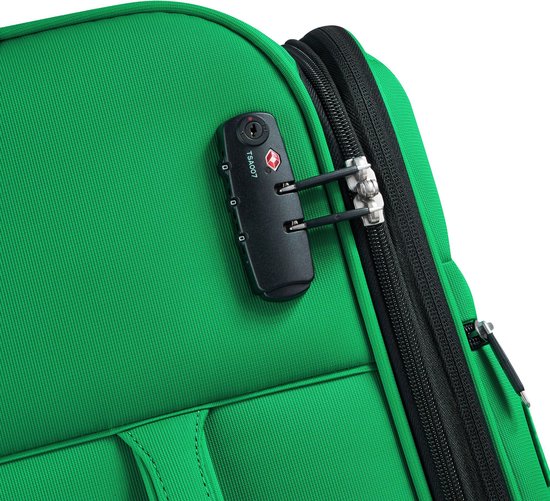 Delsey Paris x United Colors of Benetton Colour Block 4-Rad-Kofferset, 3-teilig