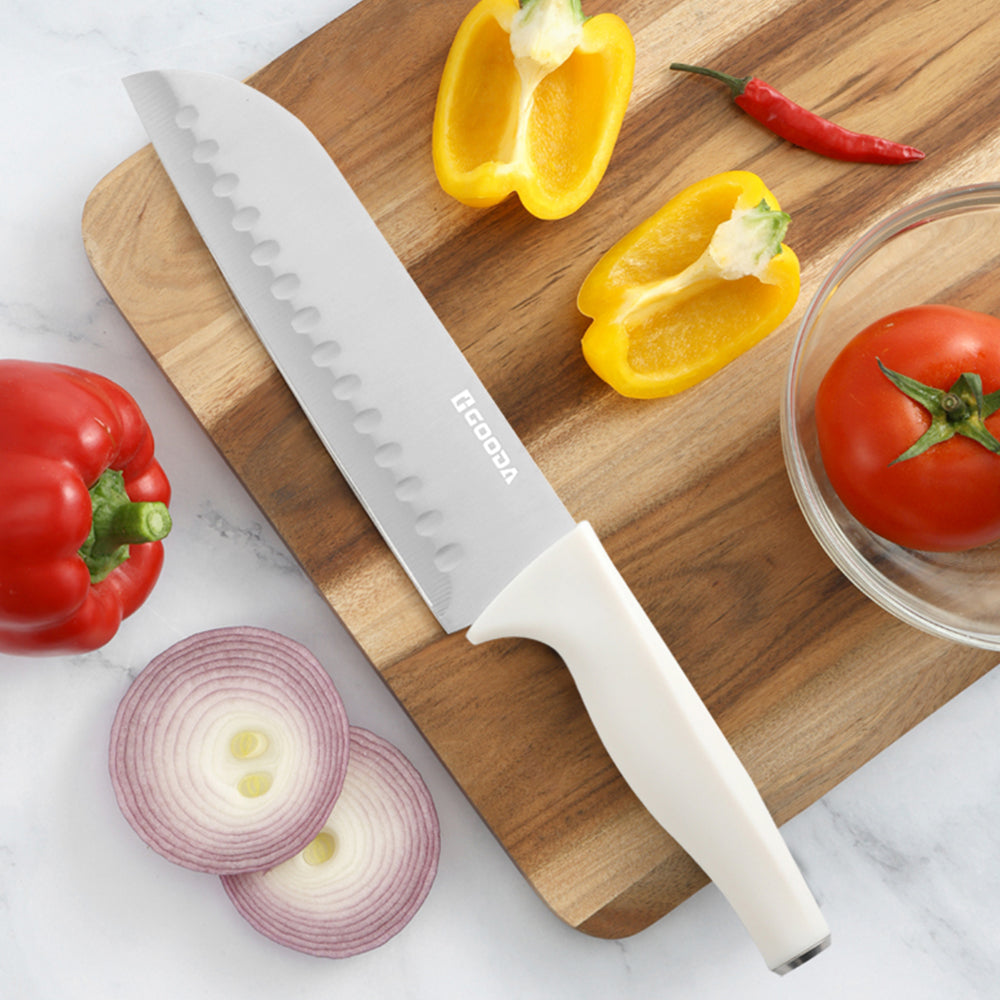 GOODA MasterChef Messerblock mit Messern und Schere