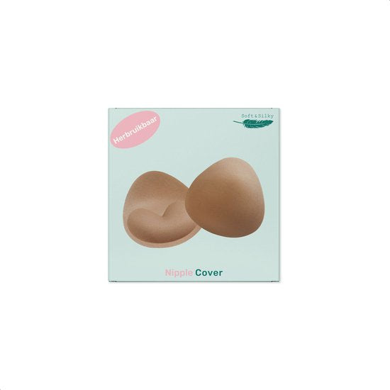 Soft & Silky BH-Einlagen - Wasserfest - Push up - Beige