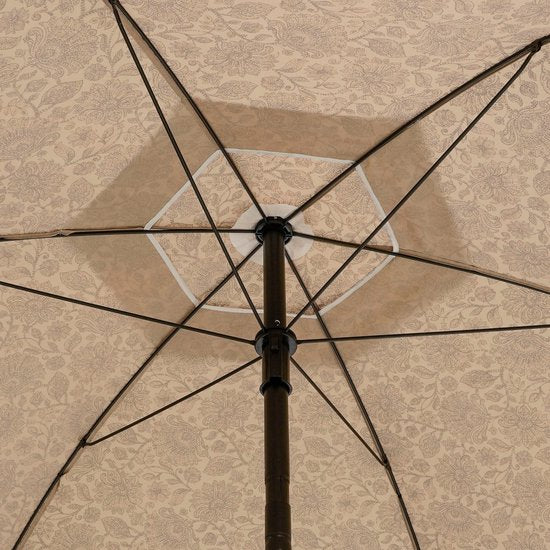 In The Mood Collection Venedig Sonnenschirm - H238 x Ø220 cm - Beige