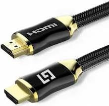 LifeGoods HDMI 2.0 Kabel - 15M - 18Gbps - 4K (60Hz) - Schwarz
