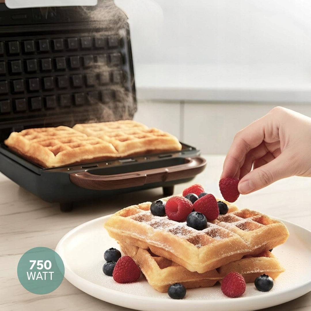 Lebenlang 3-in-1-Sandwichmaker – Toaster – Waffeleisen – Kontaktgrill – 750 W