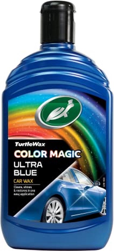 Turtle Wax 52711 Color Magic Radiant Red Wax 500ml - Spezialautopolitur - Lackreparatur - Politur - Rot