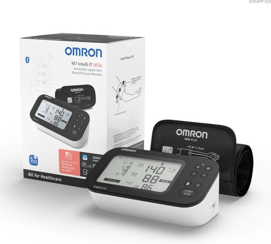 Omron M7 Intelli IT Oberarm-Blutdruckmessgerät