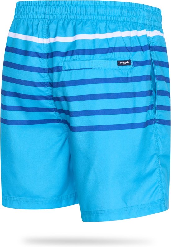 Pierre Cardin - Herren-Badehose Swim Short Stripe - Blau - Größe S