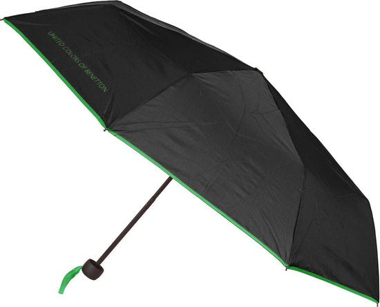 United Colors of Benetton Regenschirm Super Mini - faltbar - Ø 95 cm - Schwarz