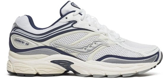 Saucony Progrid Omni 9 Sneaker für Herren, Weiß, Größe 43