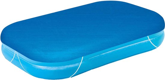 Bestway Schwimmbad-Abdeckplane – Rechteckig 262 x 175 cm – Geeignet für Aufstellpools