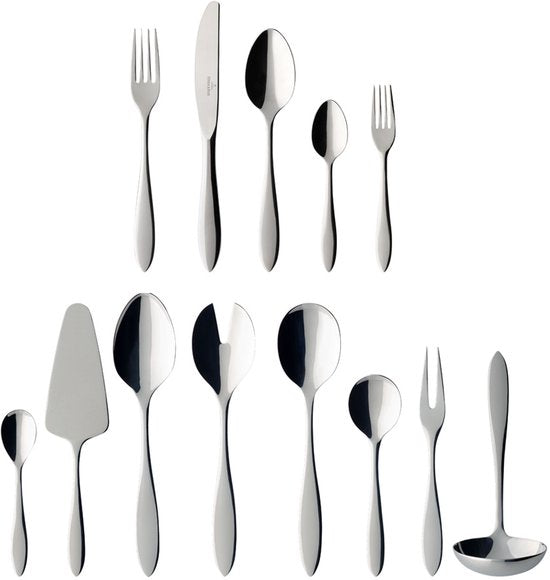 Villeroy & Boch Arthur Besteckset - 68 Teile - Edelstahl