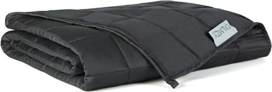 Calmzy Bamboo weighted blanket 9 KG - Beschwerte Decke - 150 x 200 cm - Dunkelgrau